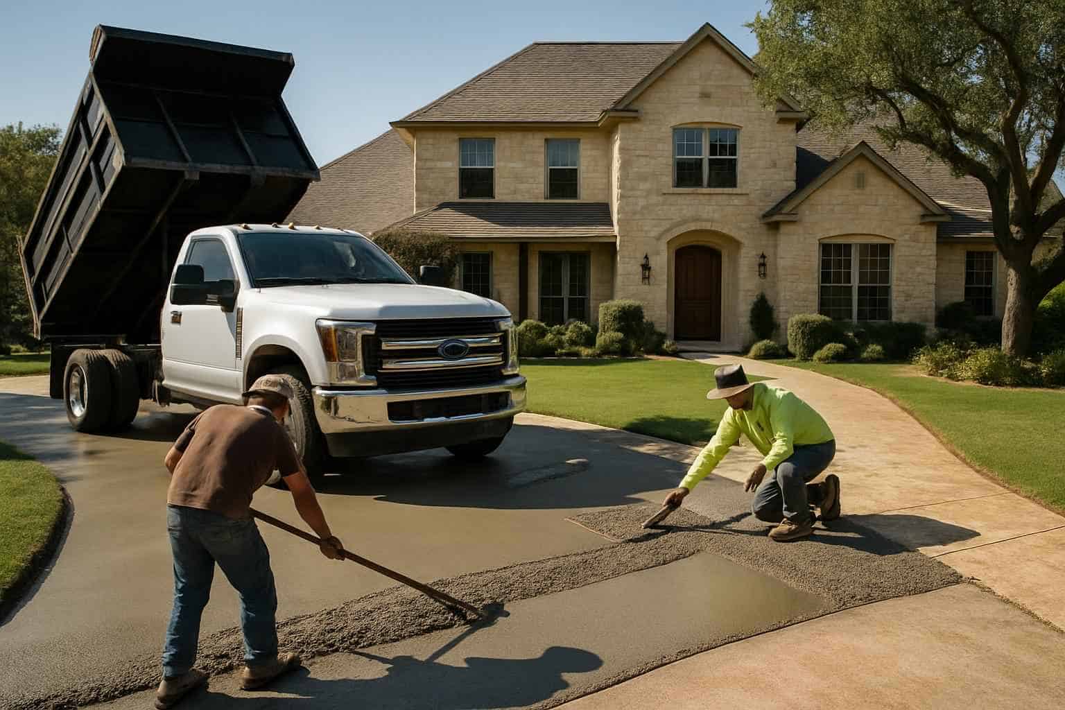 Driveway Replacement Company in Comfort TX