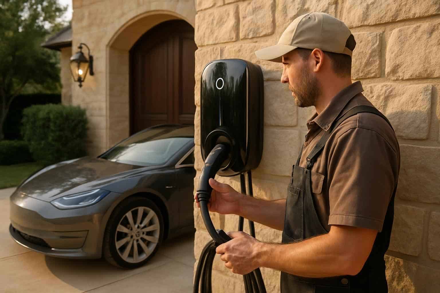 EV Charger Installation Contractor in Comfort TX