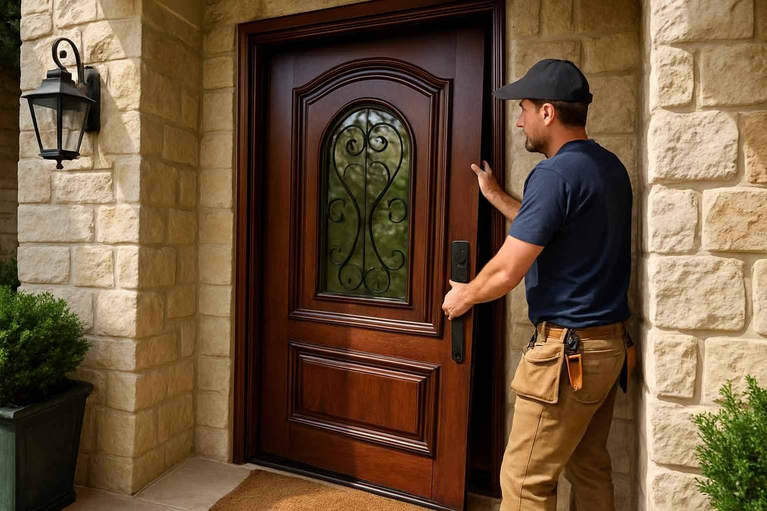 Exterior Door Installer in Comfort TX