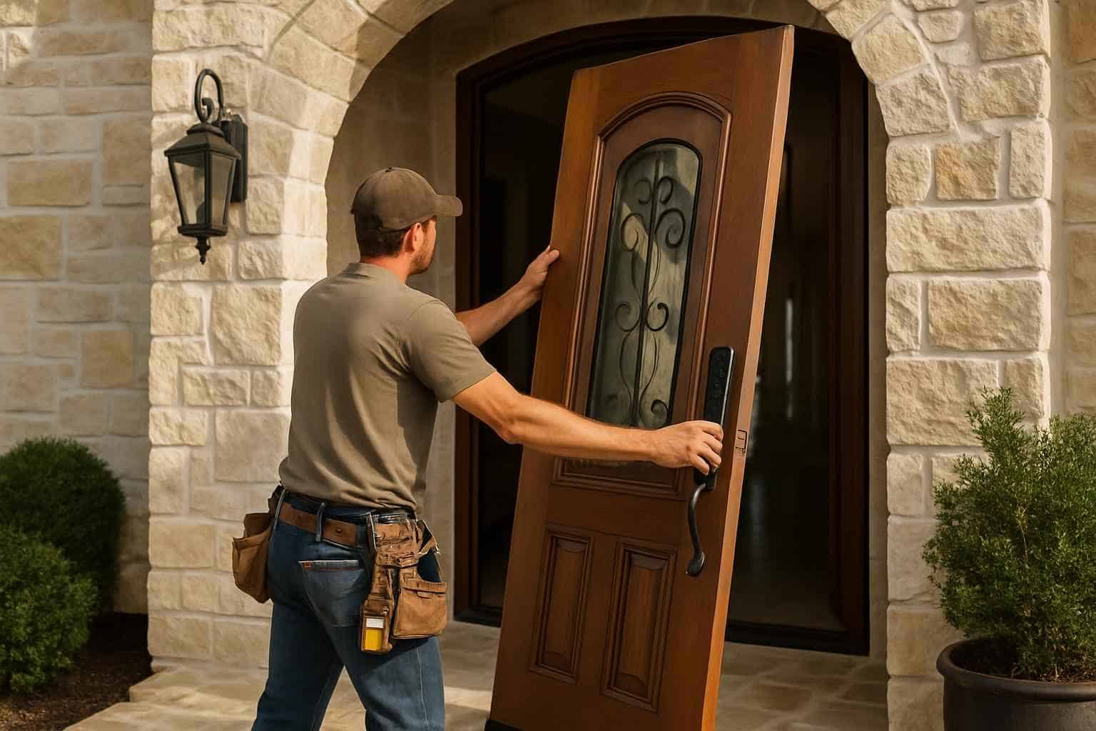 Custom Door Installation Contractor In Harper TX Exterior Door Installer in Harper TX