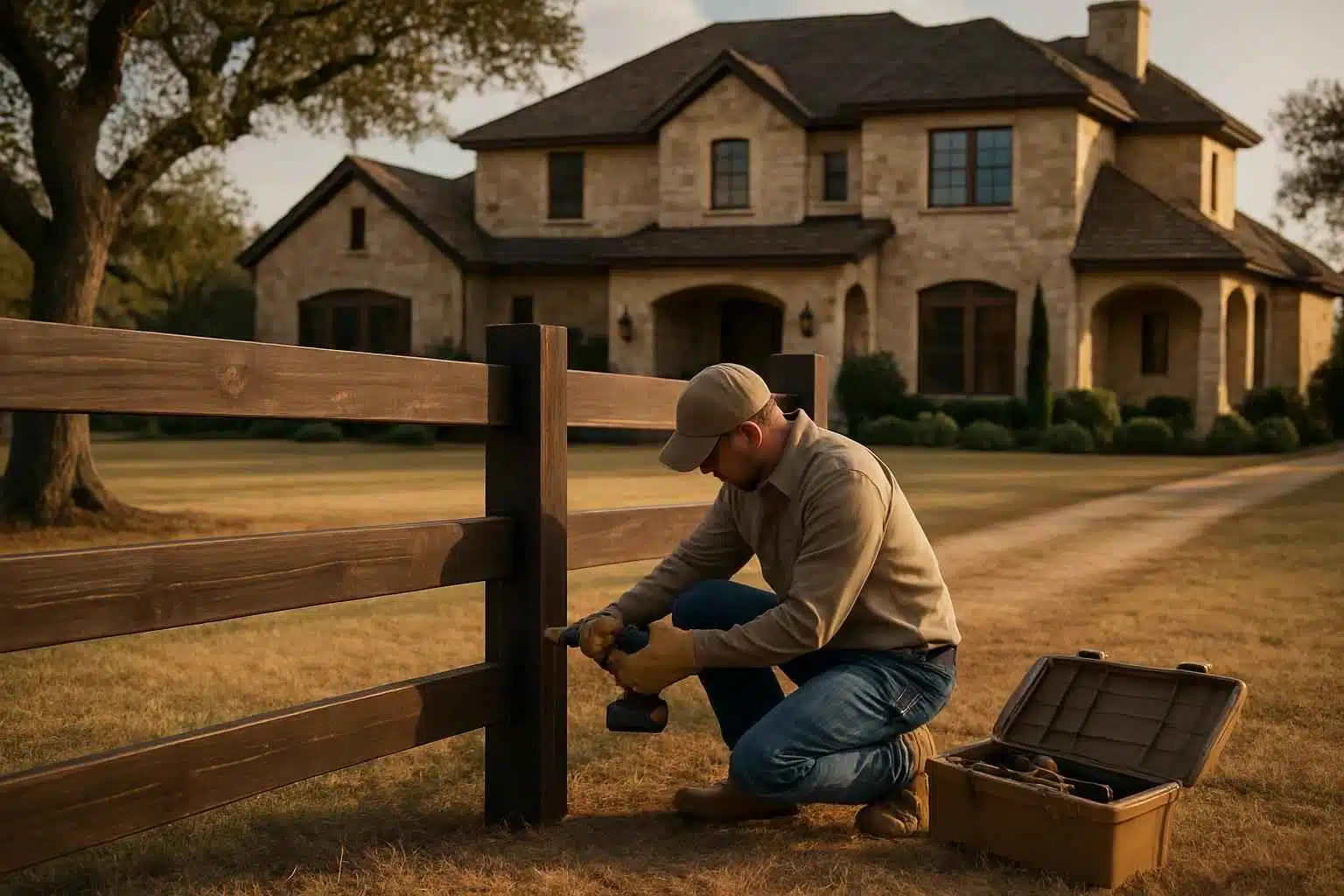 Fence Repair Service in Doss TX