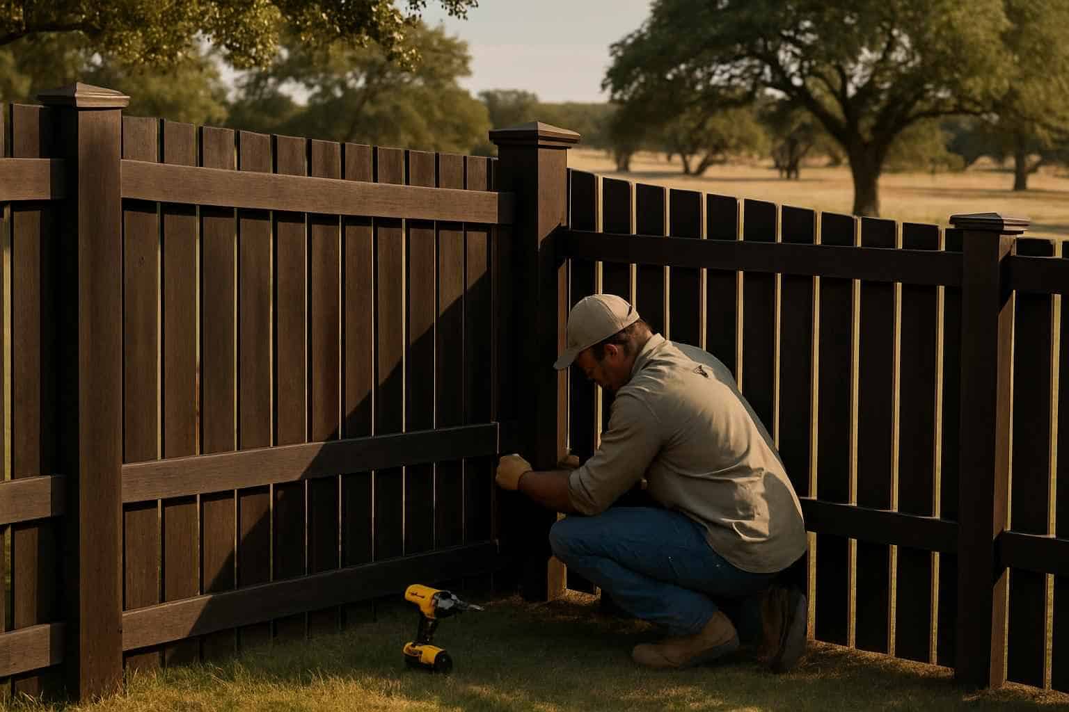 Fence Repair Service in Harper TX