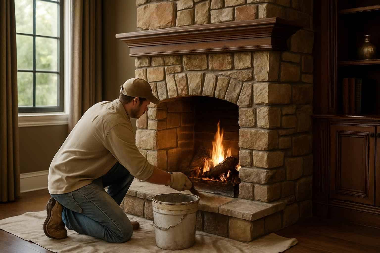Fireplace Chimney Masonry Contractor in Doss TX