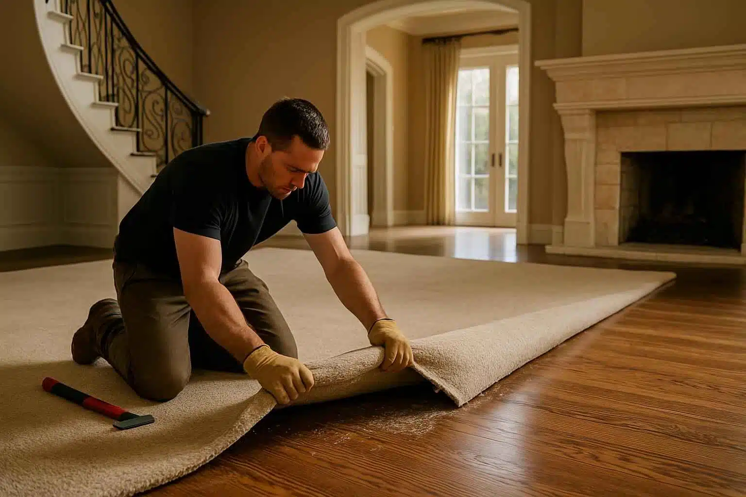 Flooring Removal Prep Service in Hye TX