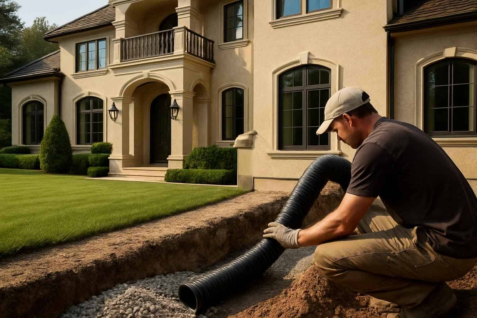 Foundation Drainage Correction Service in Doss TX
