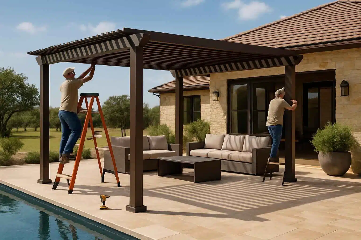 Freestanding Pergola Installer in Harper TX