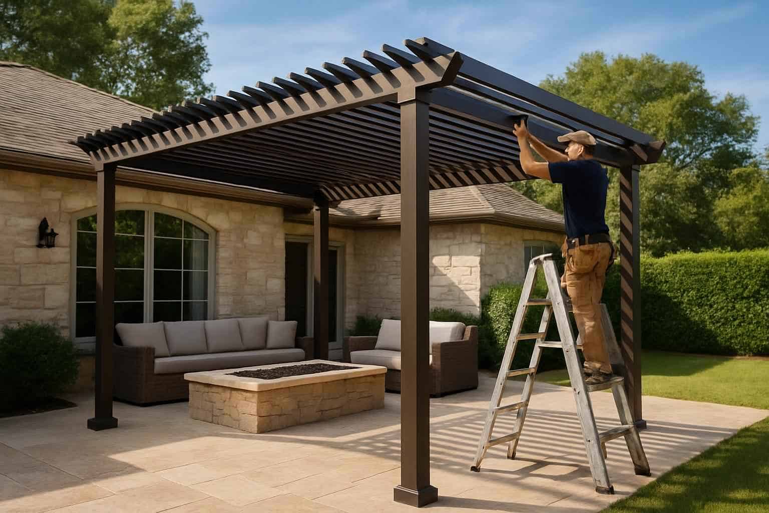 Freestanding Pergola Installer in Kerrville TX