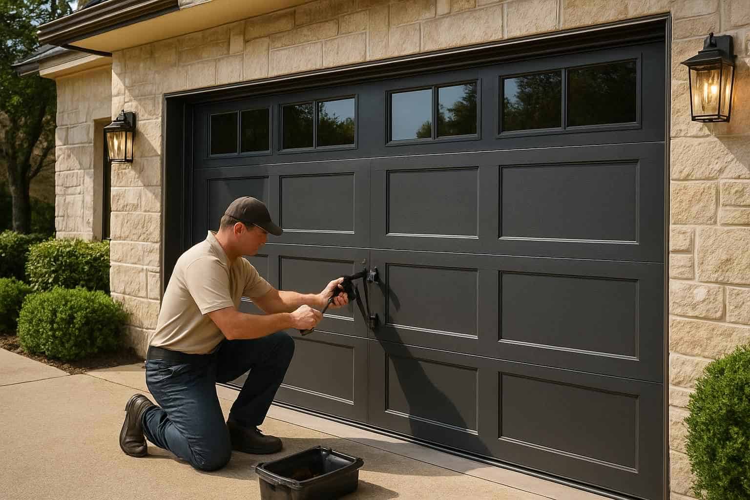 Garage Door Installer for Steel Doors in Comfort TX