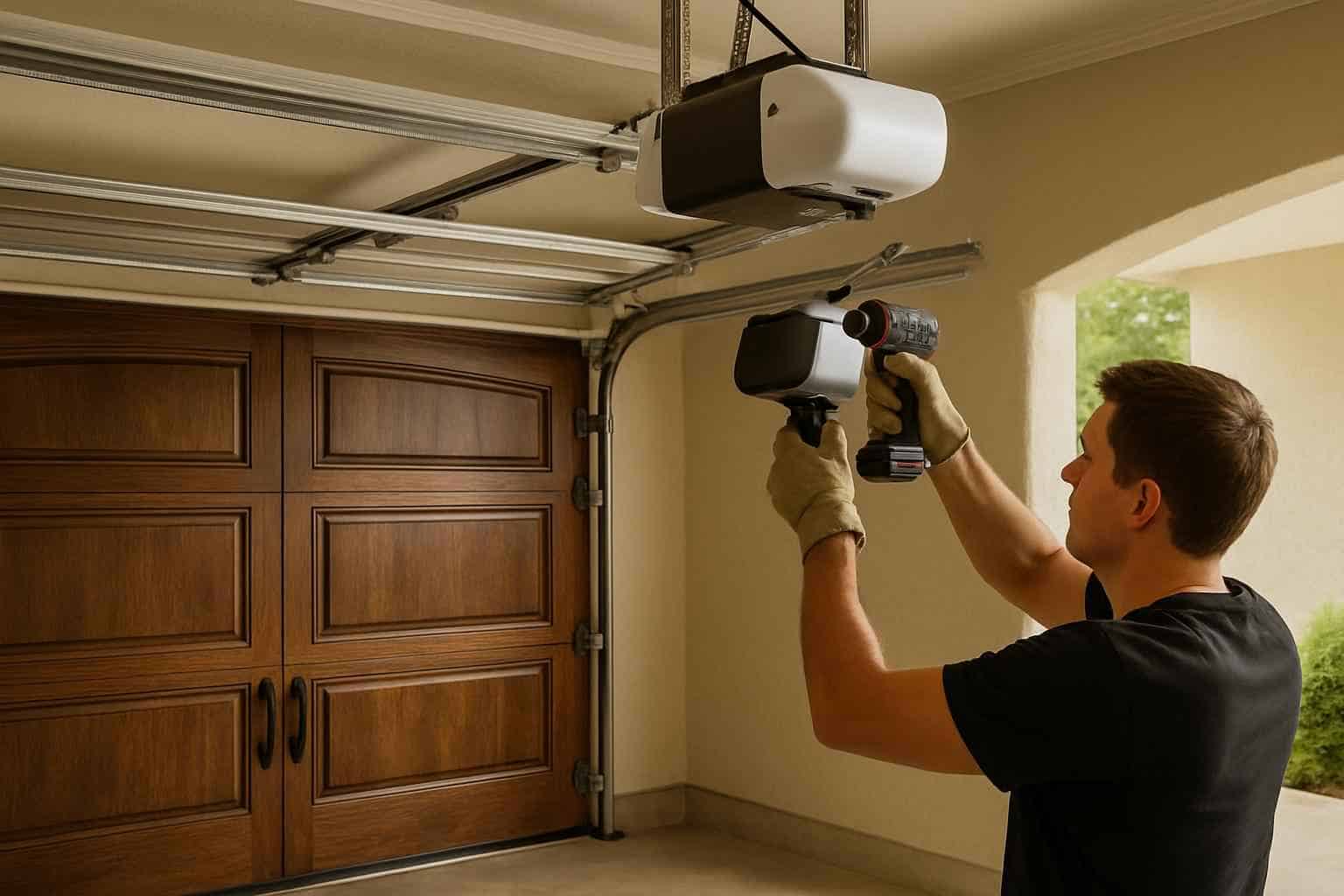 Garage Door Opener Installation in Hye TX