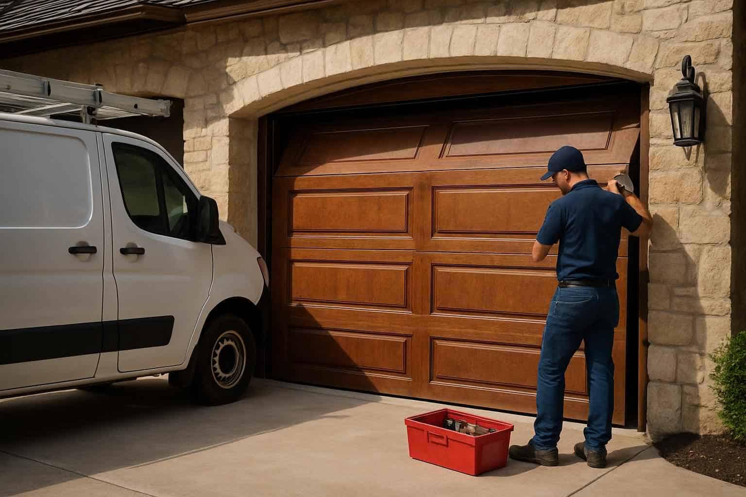 Garage Door Repair Service in Hye TX