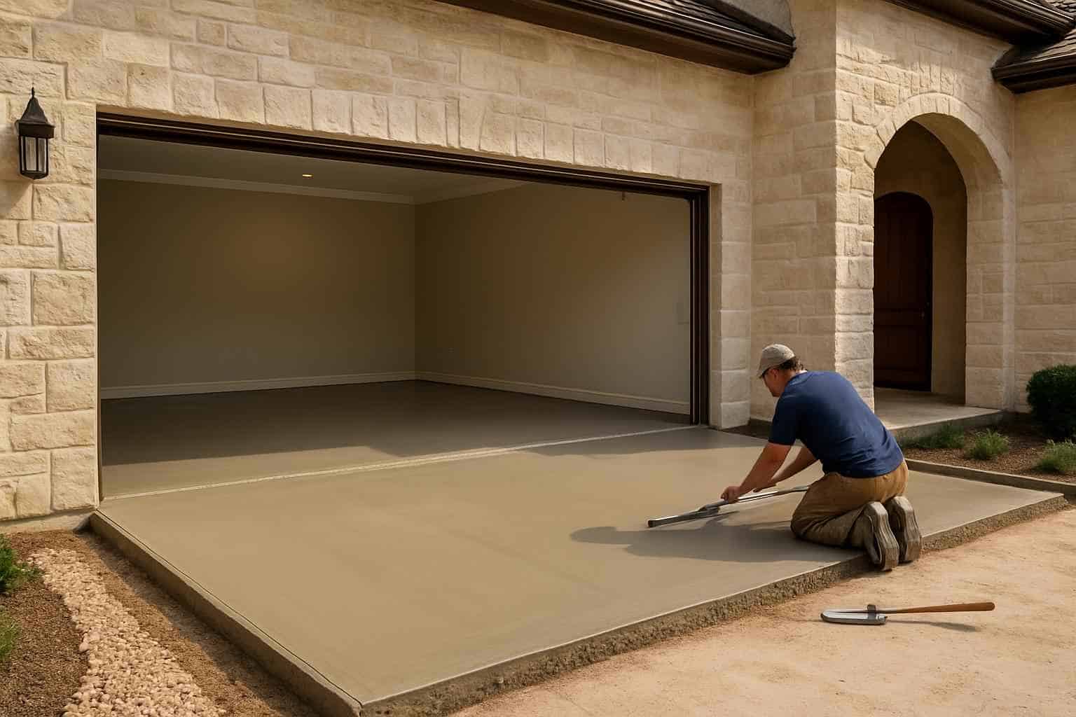 Garage Slab Installation Service in Comfort TX