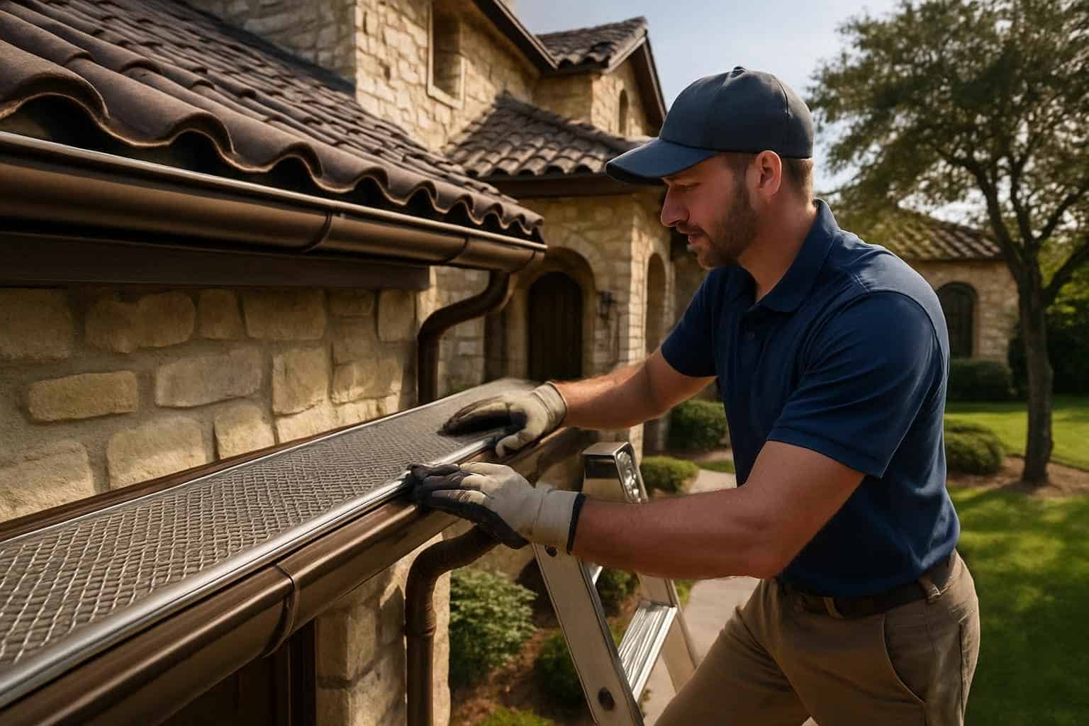 Gutter Guard Installation Company in Comfort TX