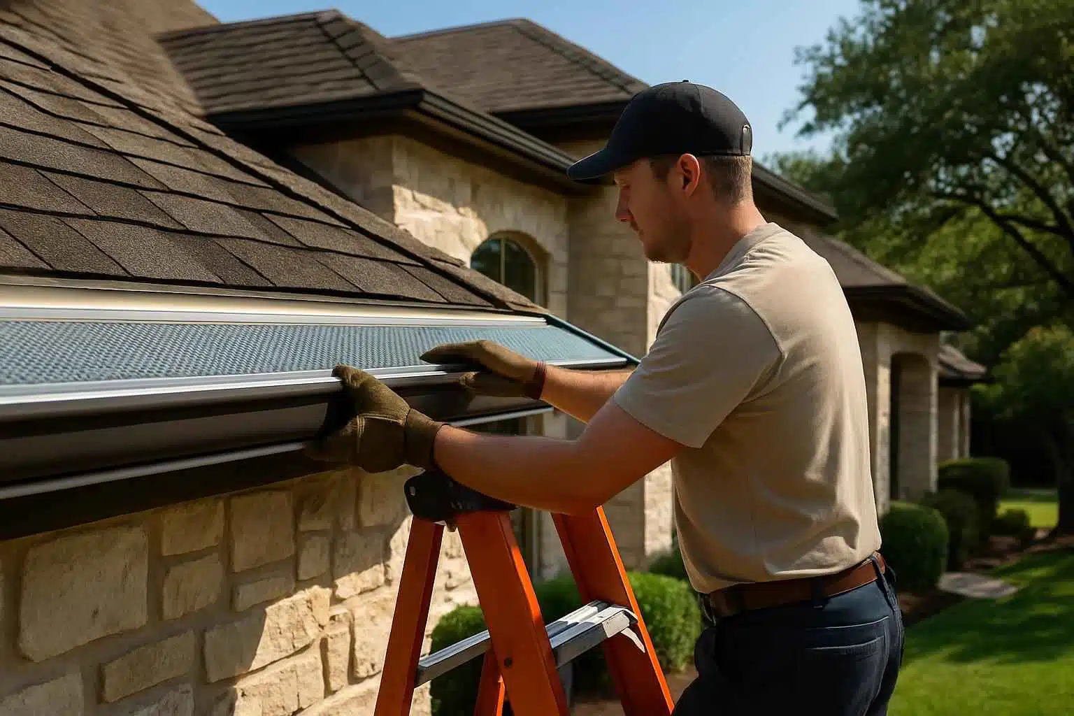 Gutter Guard Installation Company in Doss TX