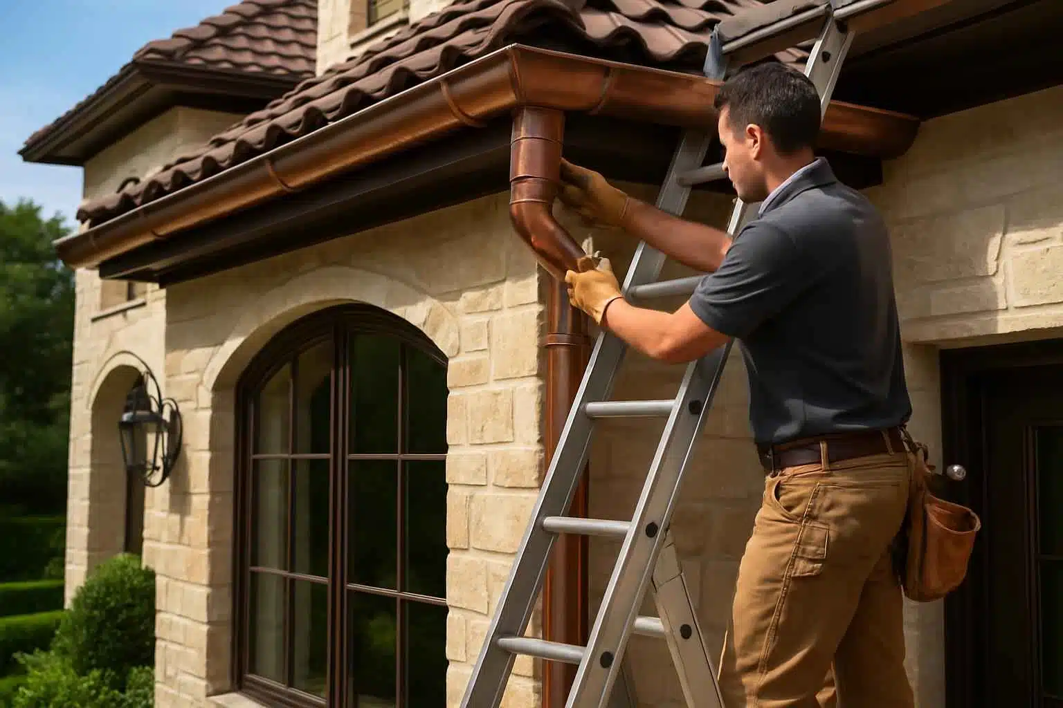 Gutter Installation Contractor In Comfort TX Gutter Repair Service in Comfort TX