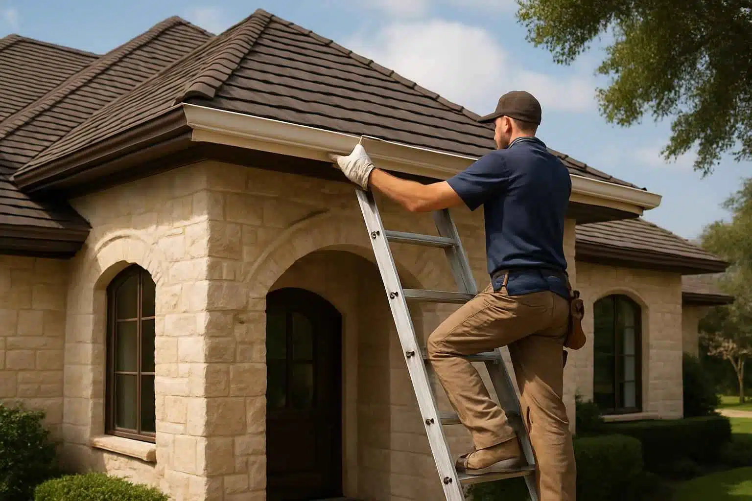 Gutter Replacement Service in Doss TX