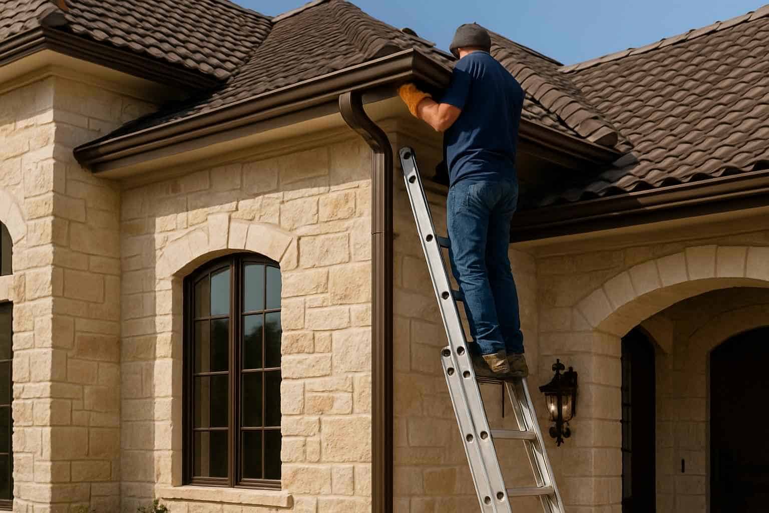 Gutter Replacement Service in Hye TX