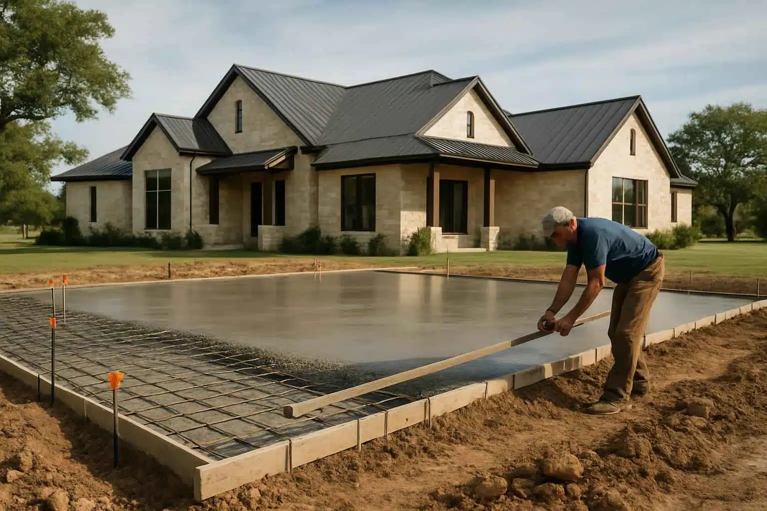 Concrete Slabs Foundations Contractor In Kerrville TX House Slab Foundation Contractor in Kerrville TX