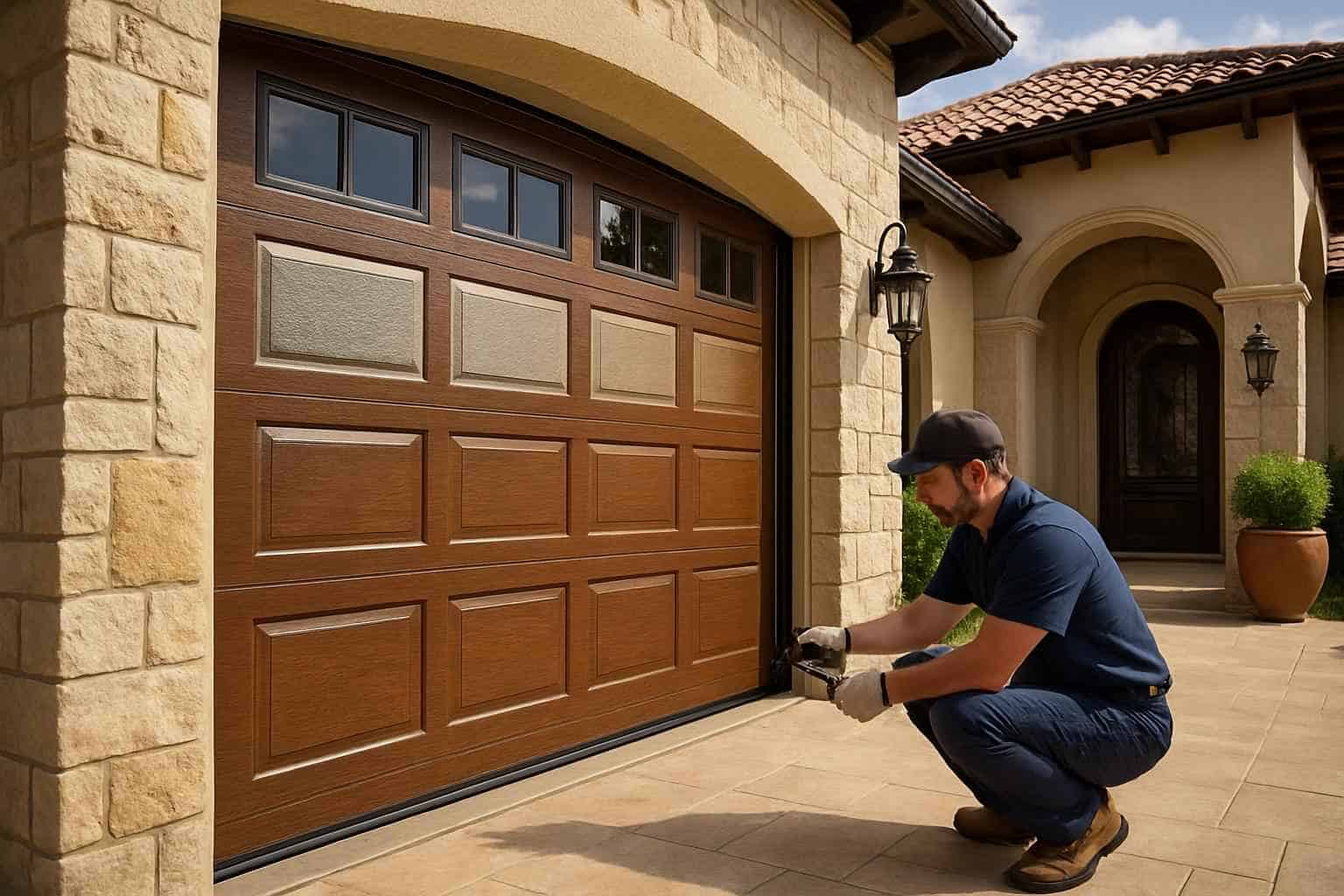 Insulated Garage Door Installation Service in Harper TX