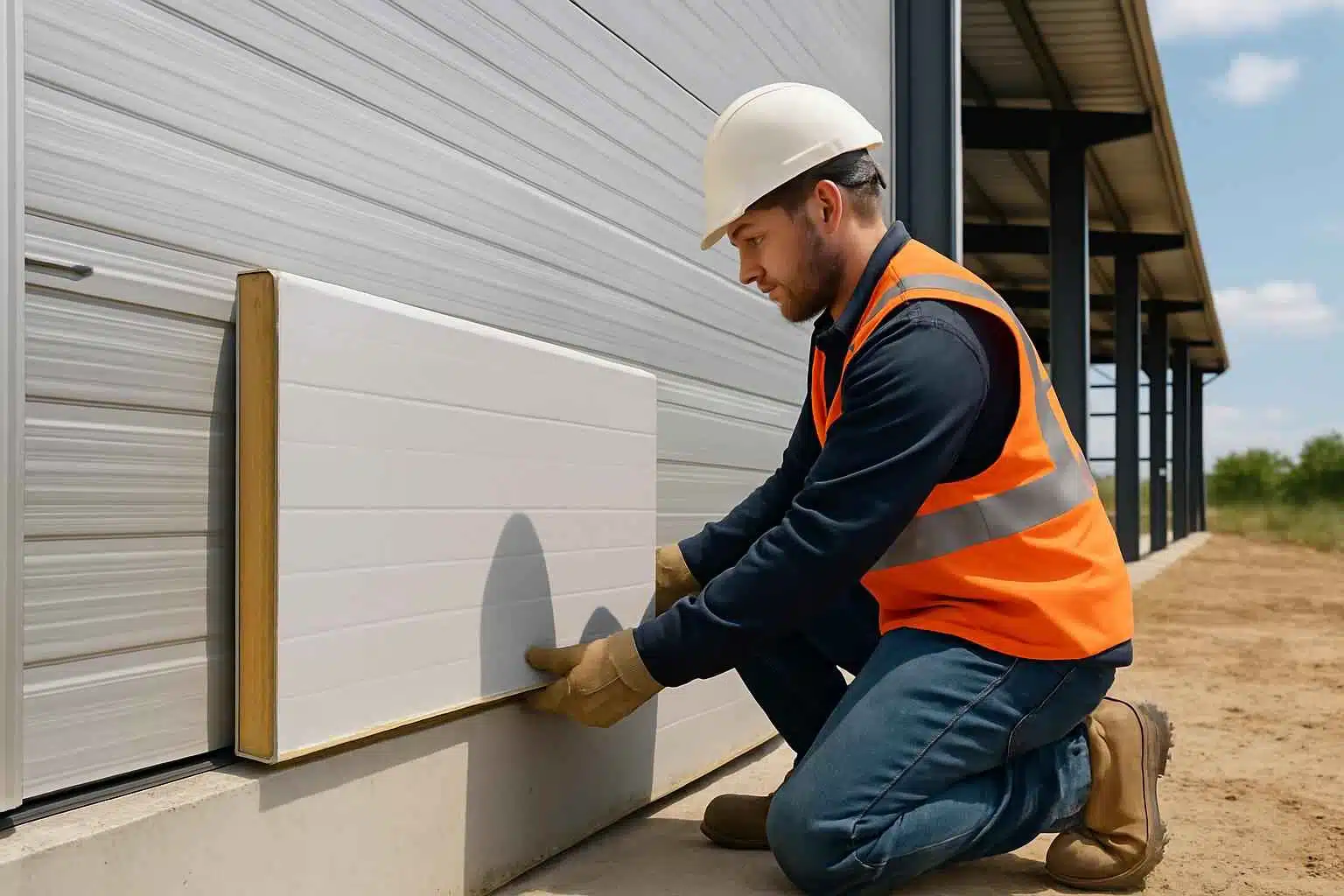 Insulated Metal Panel Installer in Hye TX