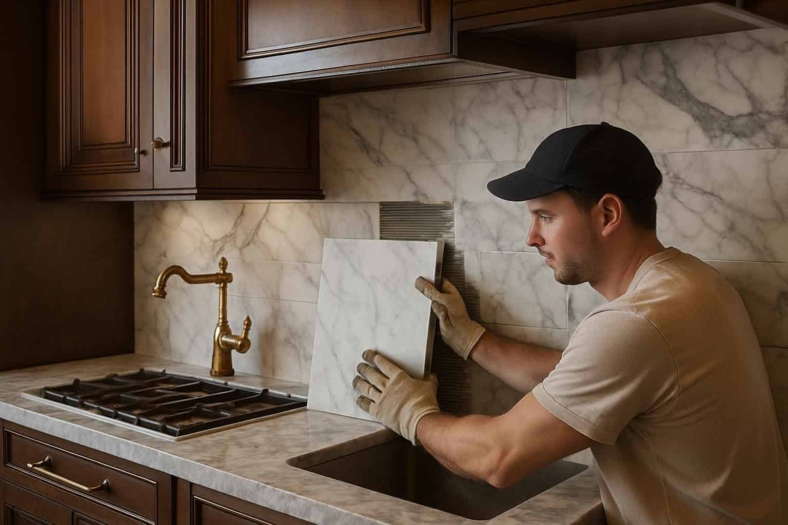 Kitchen Backsplash Installer in Doss TX