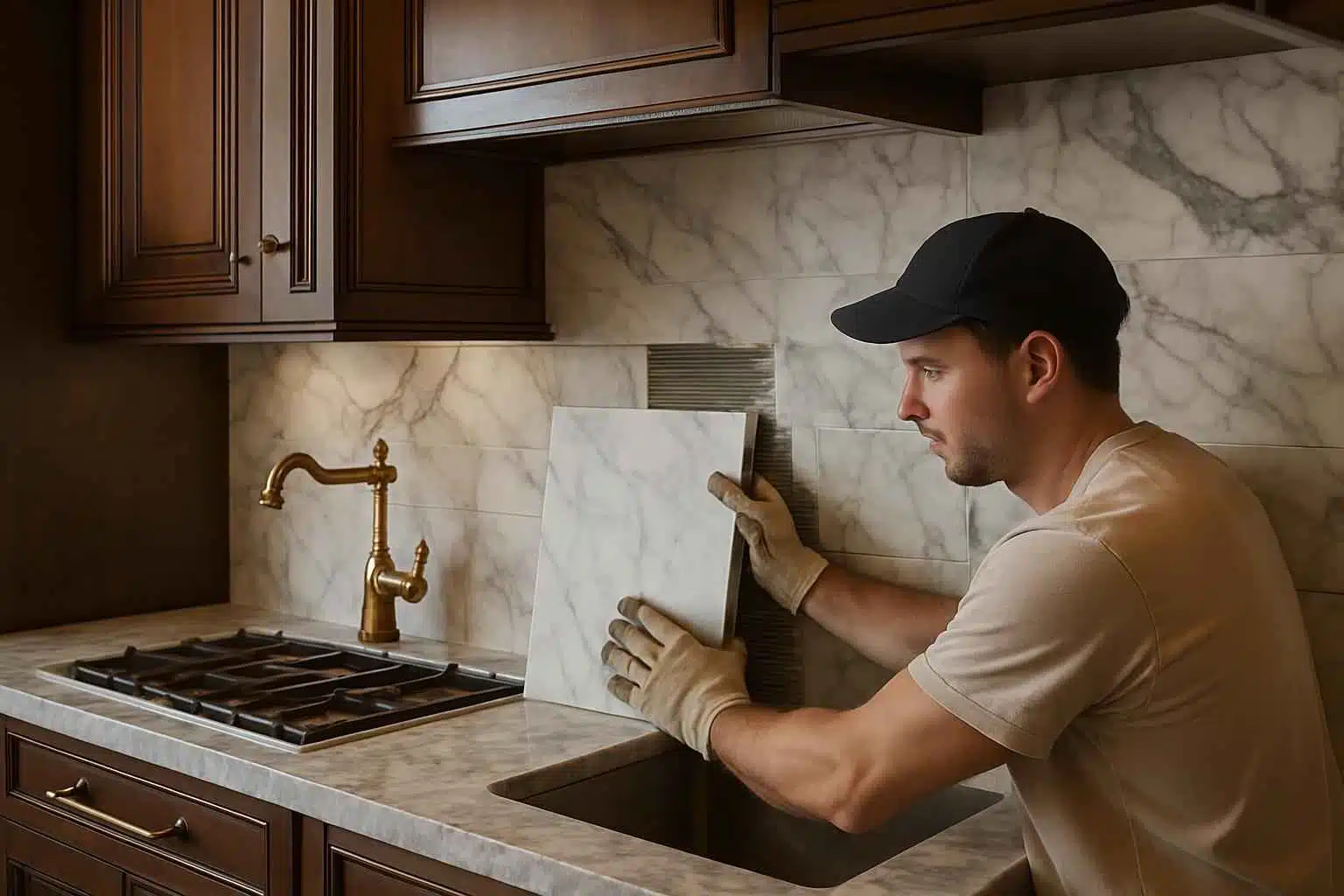 Kitchen Backsplash Installer in Doss TX