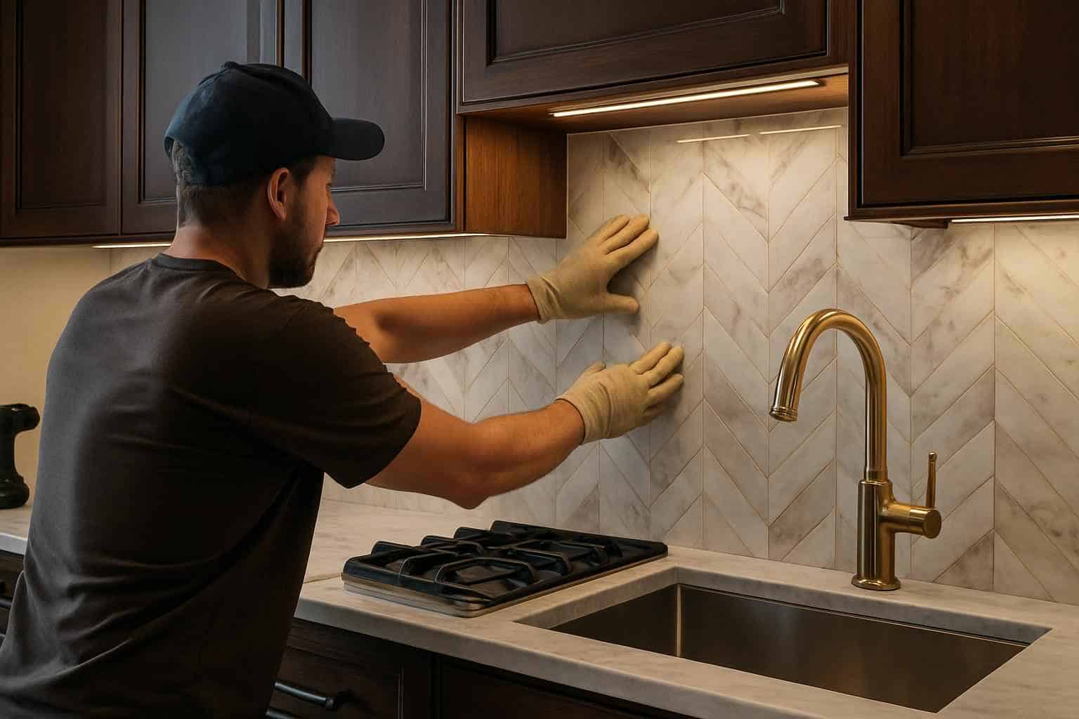 Kitchen Backsplash Installer in Harper TX