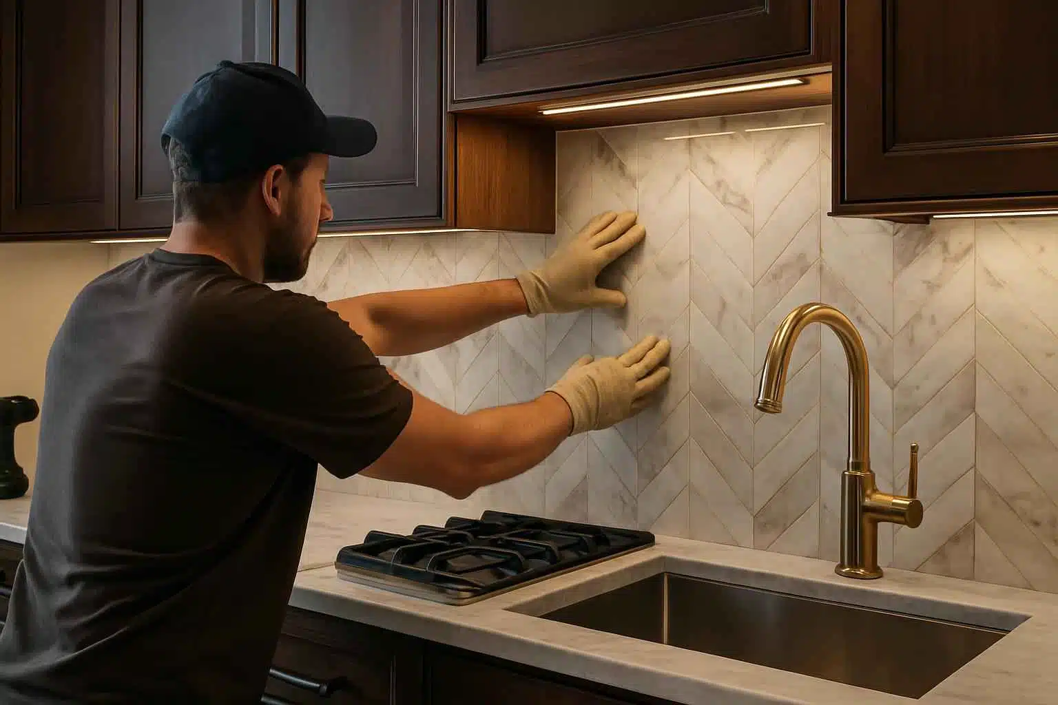 Kitchen Backsplash Installer in Harper TX