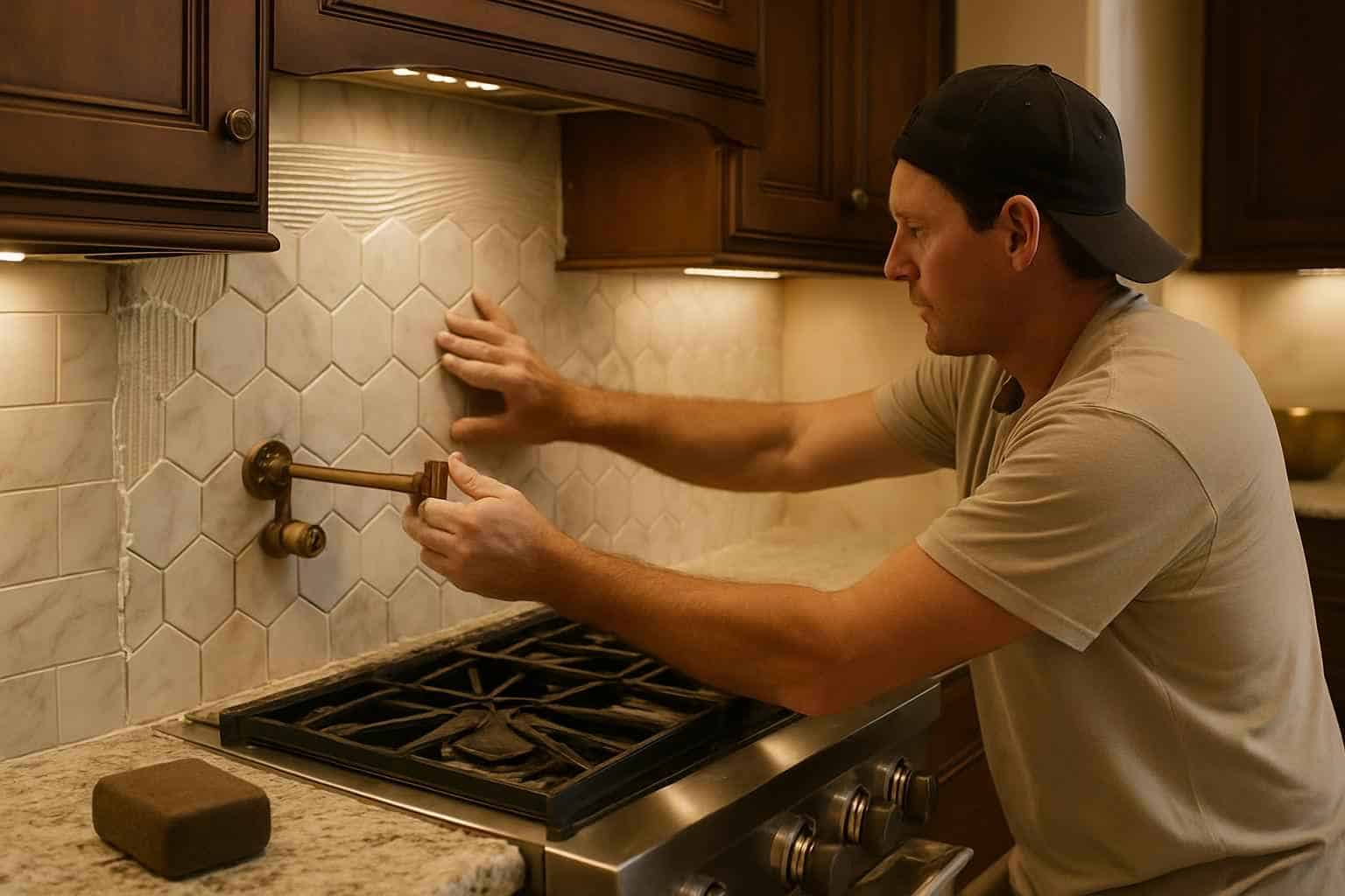 Kitchen Backsplash Tile Installer in Kerrville TX