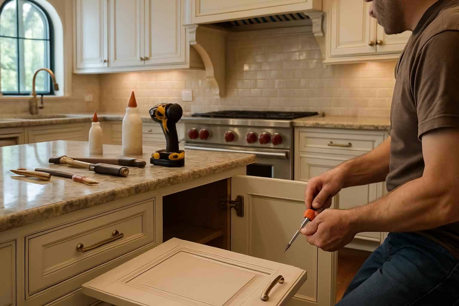 Kitchen Remodeling Contractor In Comfort TX Kitchen Cabinet Repair Service in Comfort TX