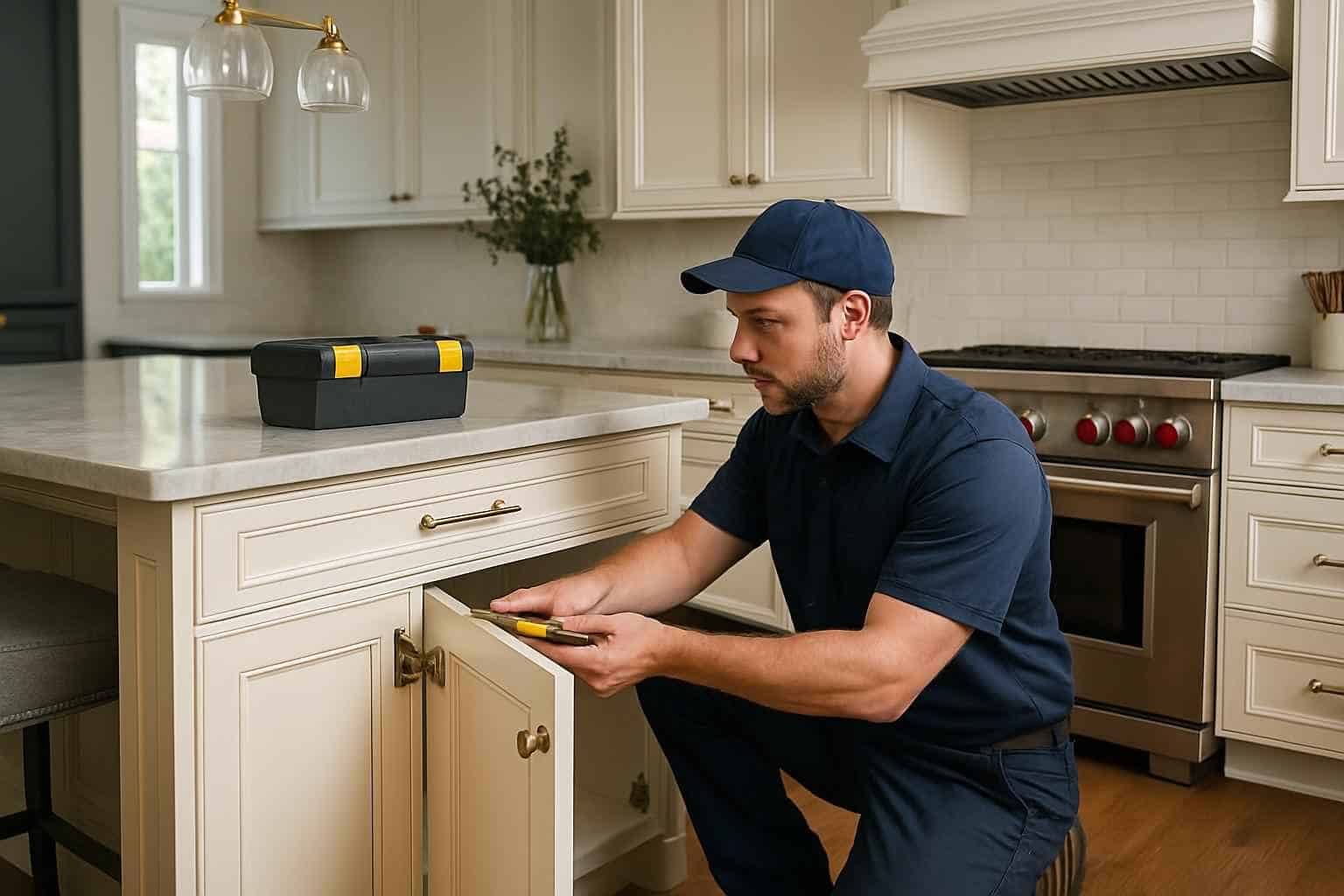 Kitchen Cabinet Repair Service in Harper TX