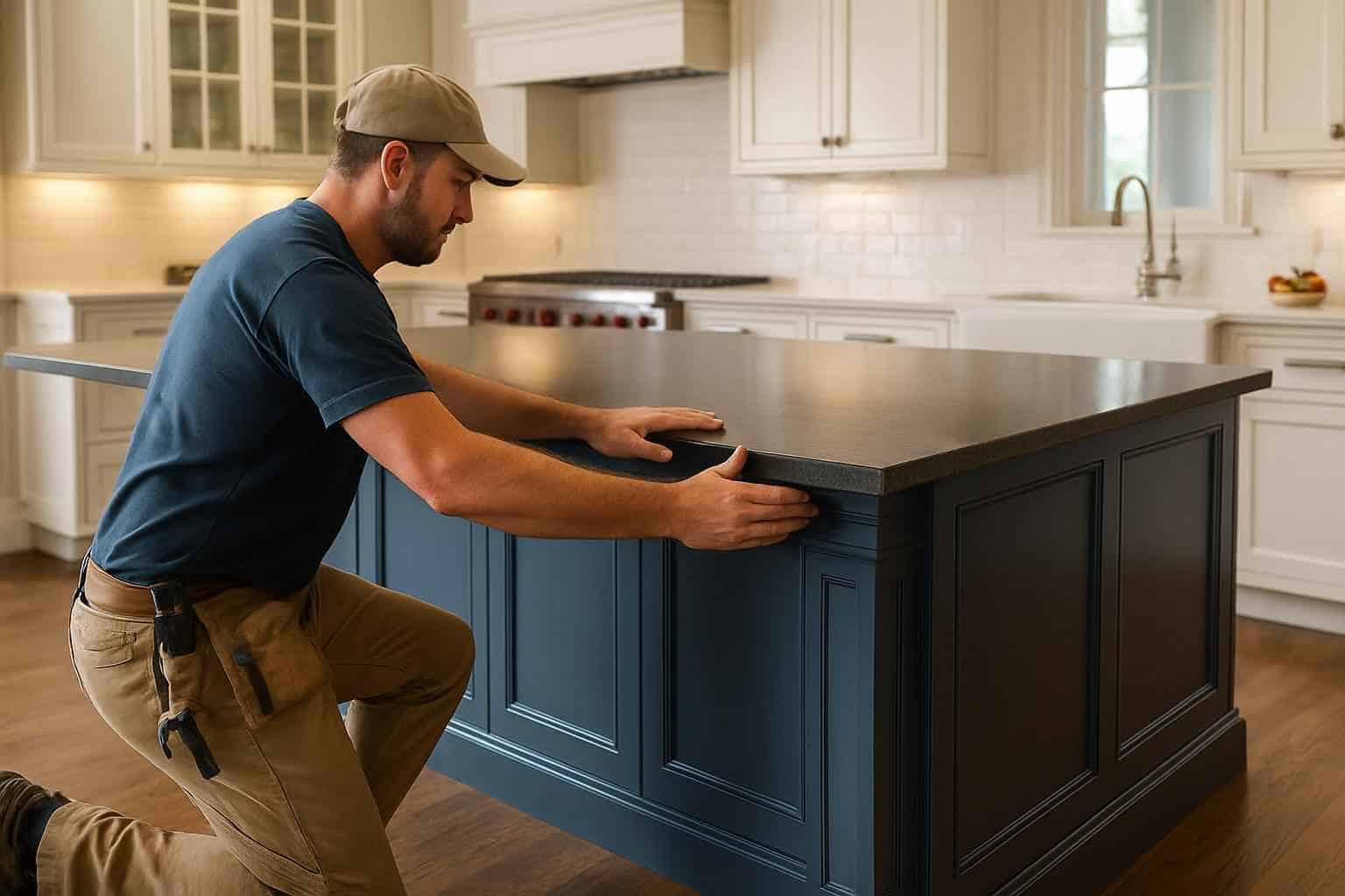 Kitchen Remodeling Contractor In Comfort TX Kitchen Island Installation Contractor in Comfort TX