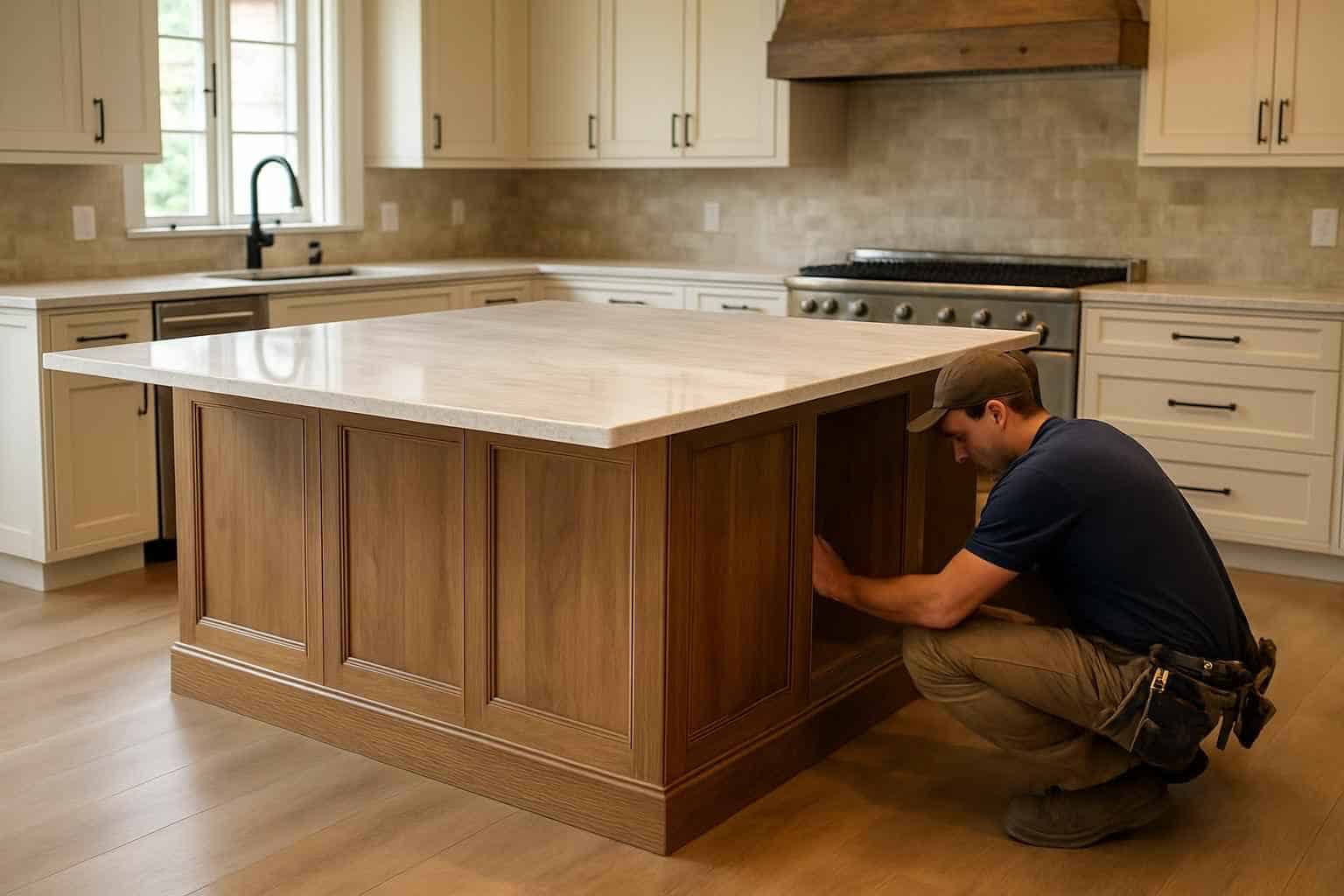 Kitchen Island Installation Contractor in Harper TX