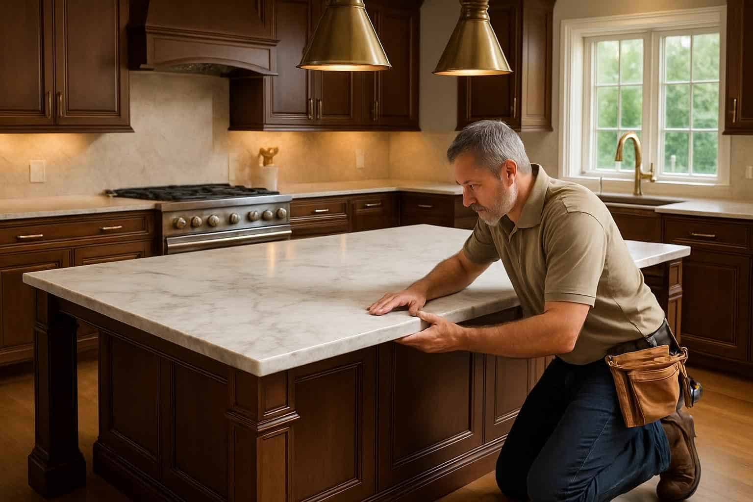 Kitchen Island Installation Contractor in Kerrville TX