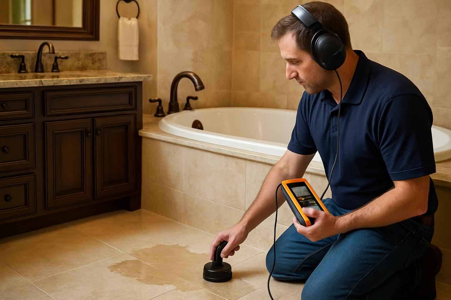 Leak Detection Service in Comfort TX