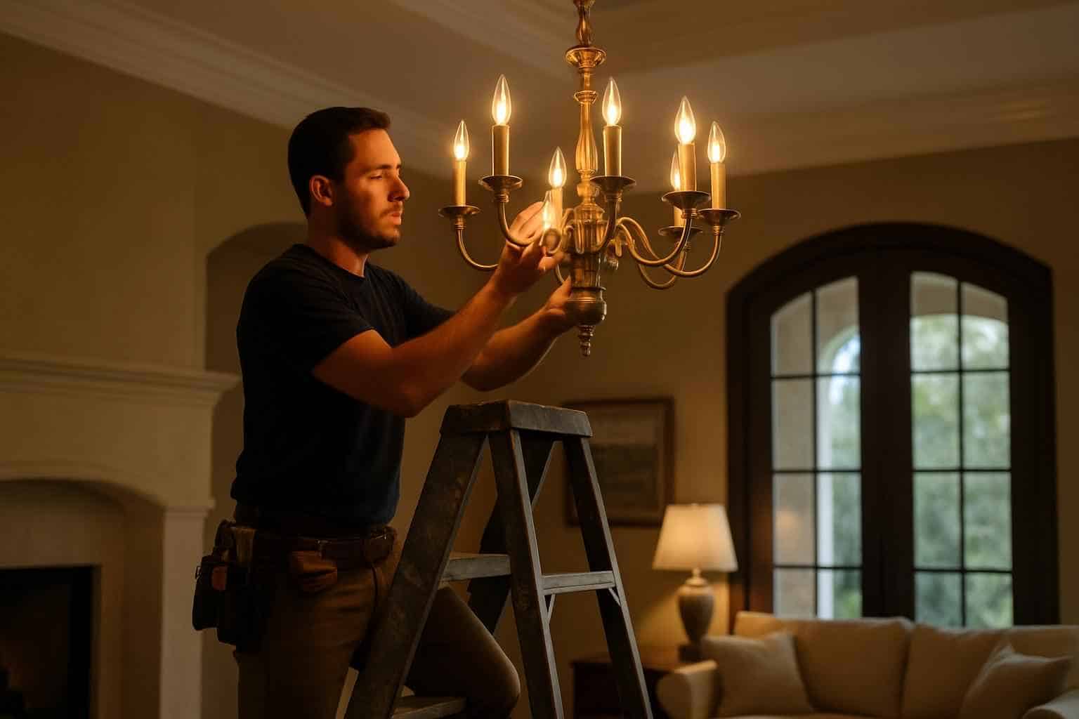 Lighting Installation Service in Comfort TX