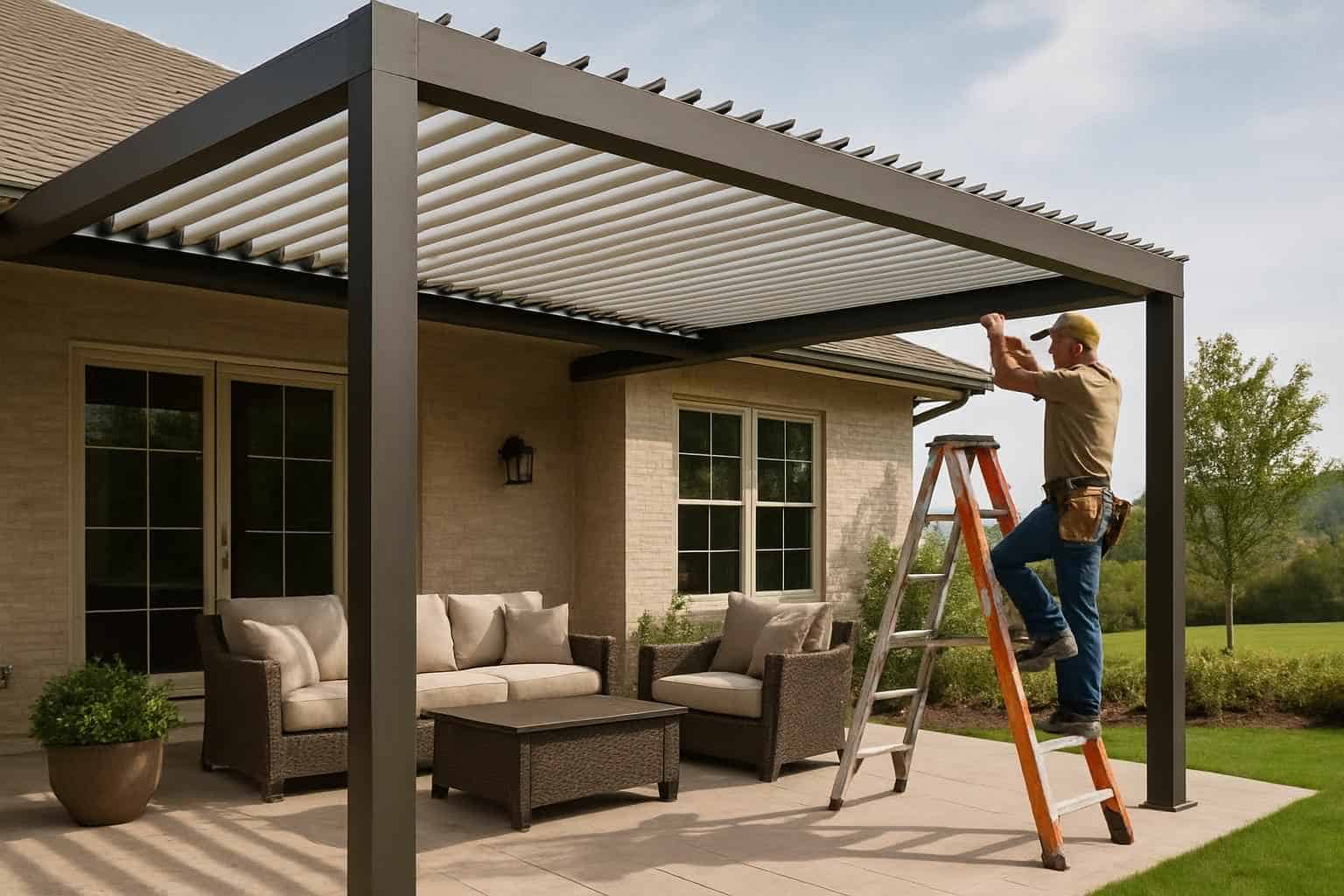 Louvered Patio Cover Installer in Doss TX