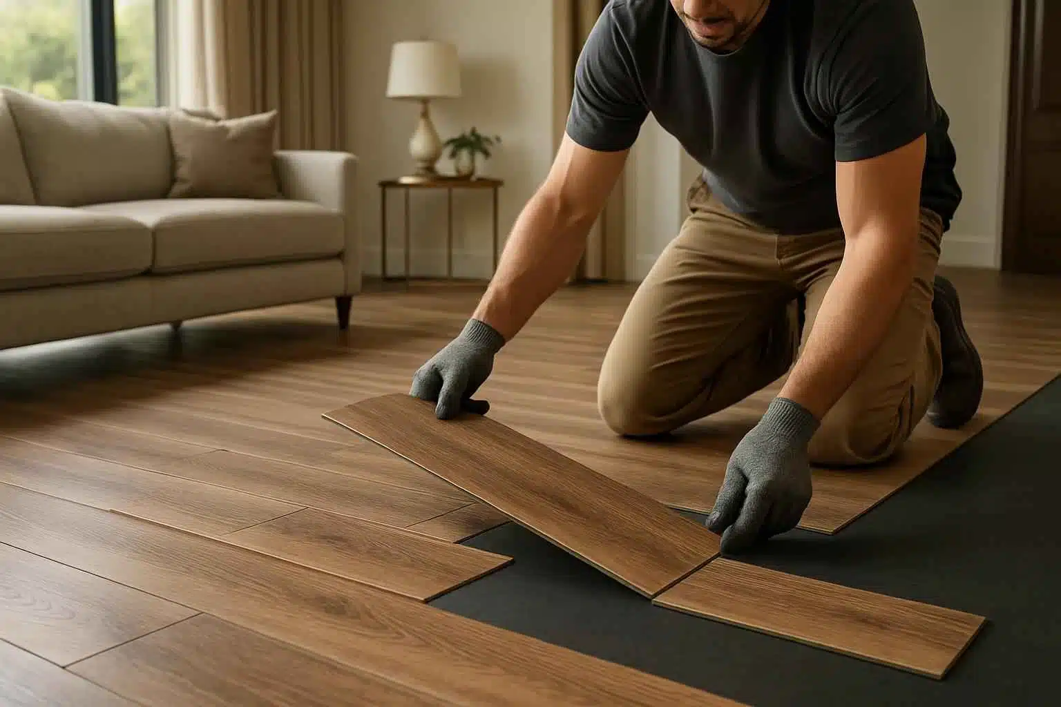 Luxury Vinyl Plank Installer in Hye TX