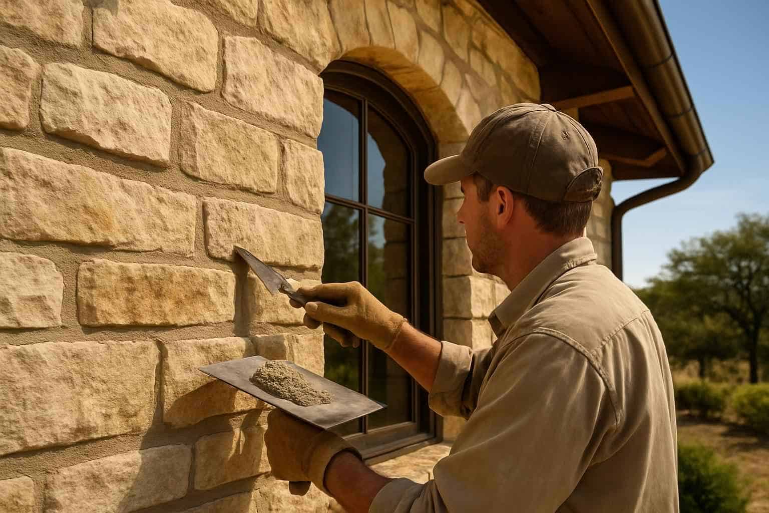 Masonry Contractor In Hye TX Masonry Repointing Service in Hye TX
