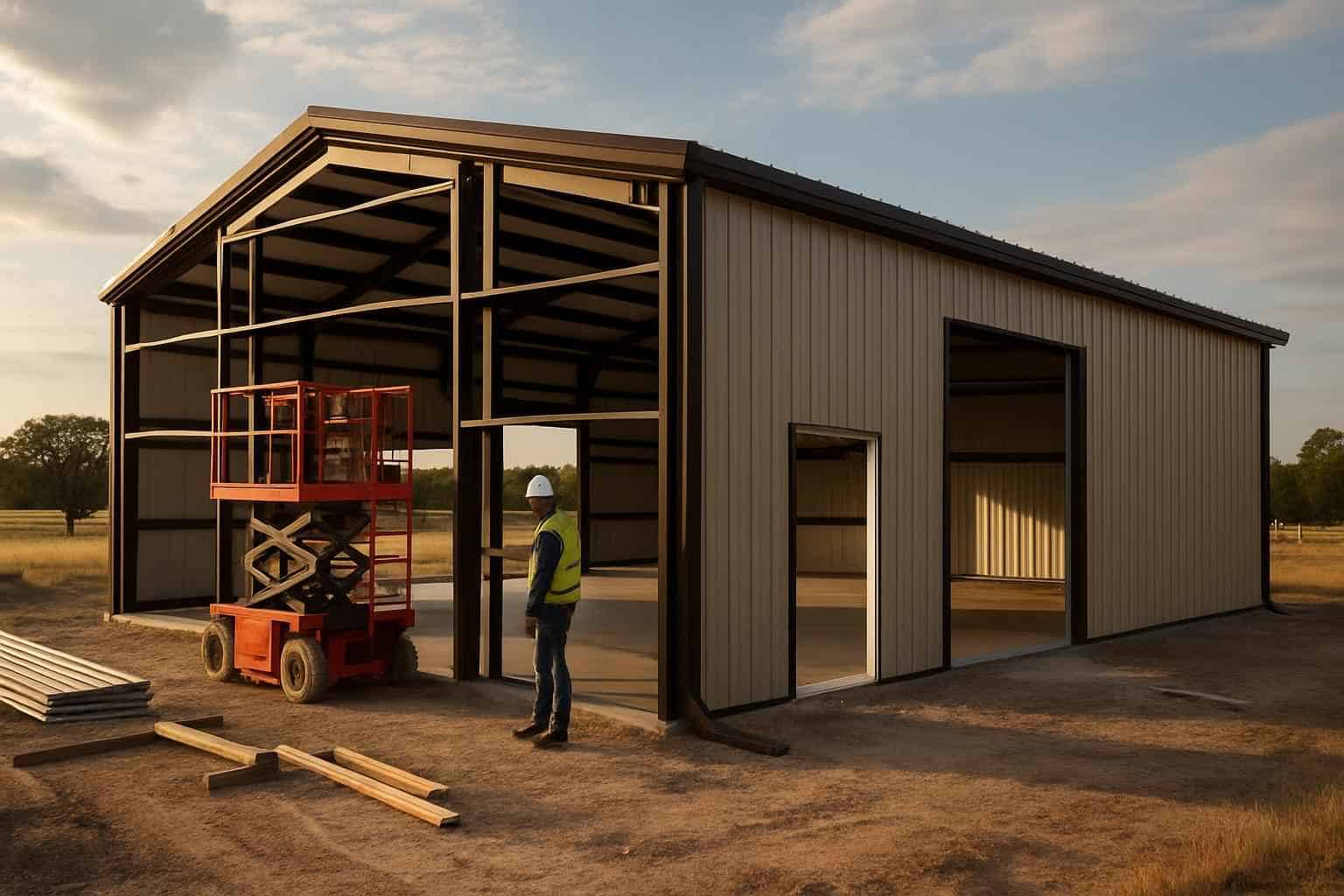 Metal Building Construction Company in Harper TX