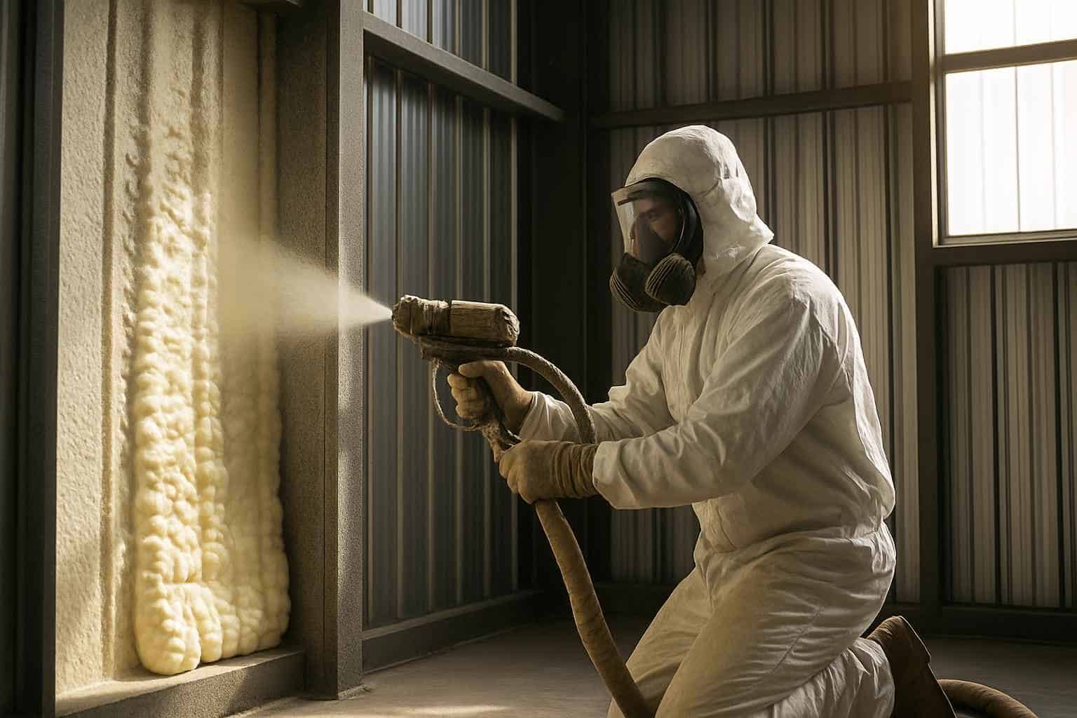 Metal Building Spray Foam Contractor in Doss TX