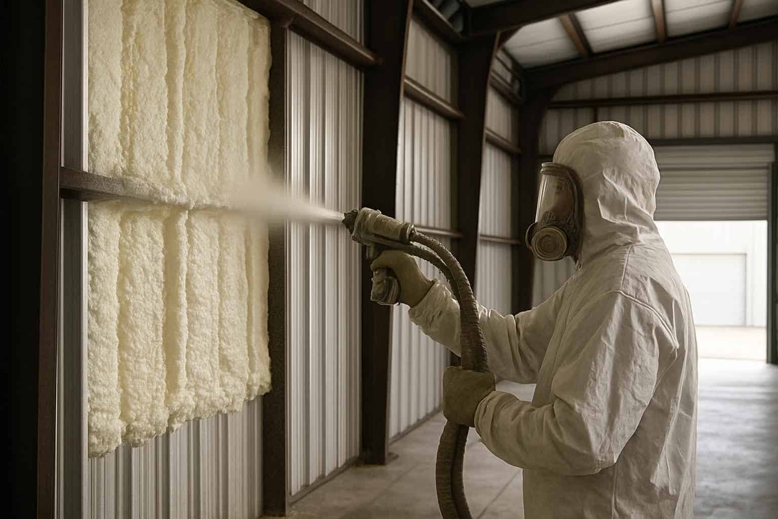 Metal Building Spray Foam Contractor in Kerrville TX