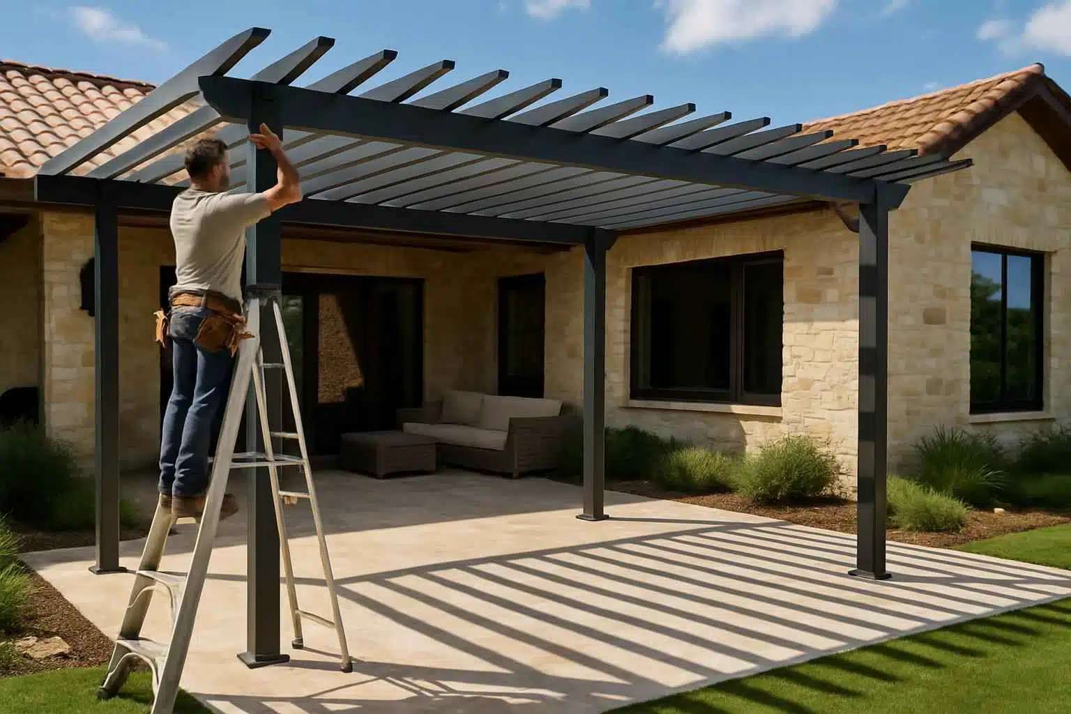 Metal Pergola Builder in Kerrville TX