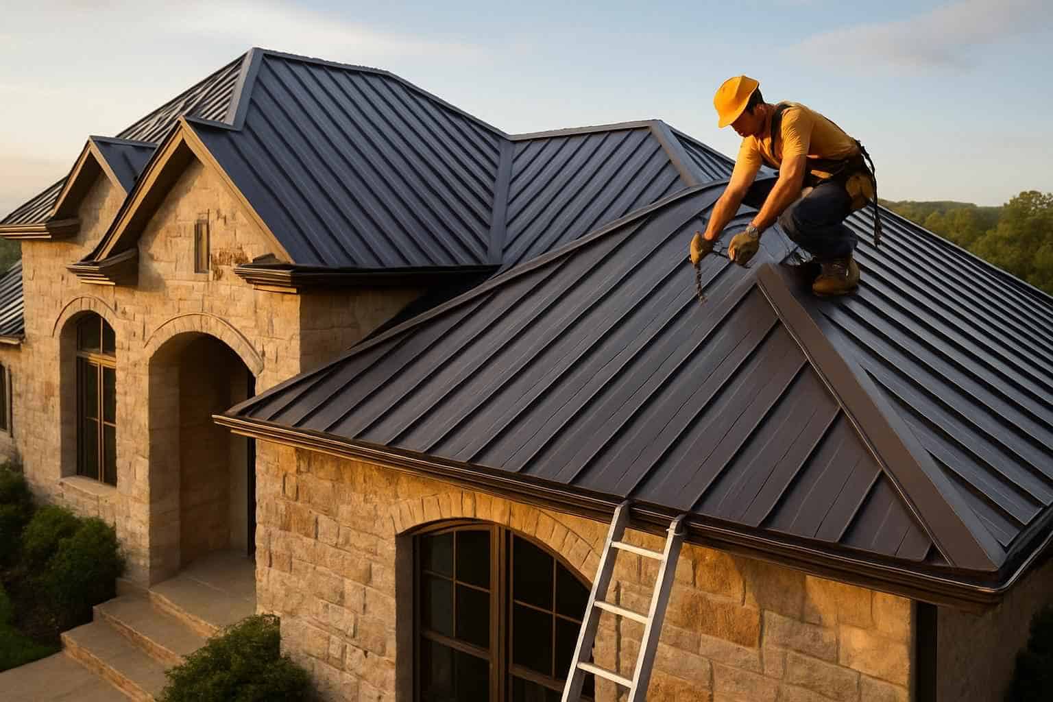 Metal Roof Installation Service in Doss TX
