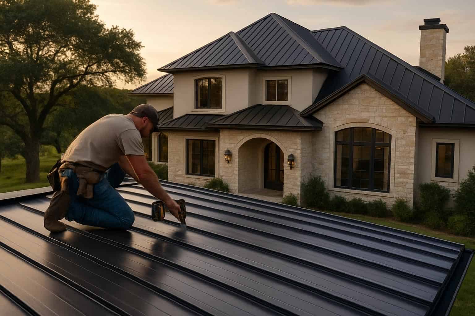 Metal Roof Installation Service in Harper TX