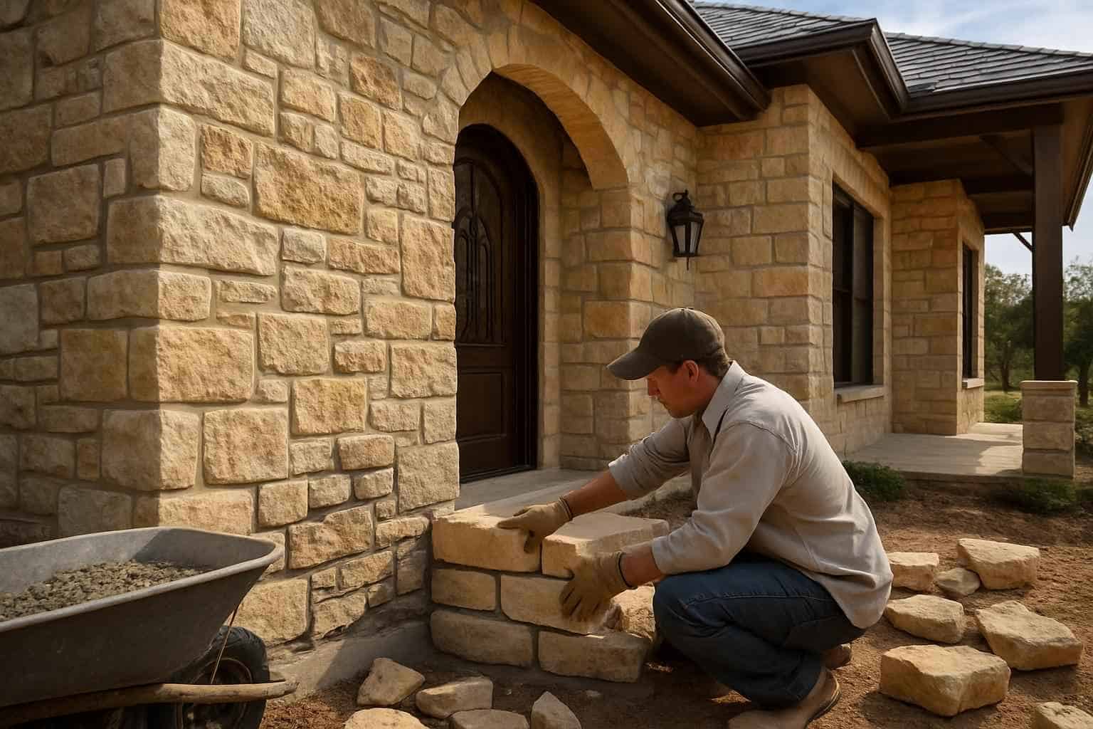 Natural Stone Siding Contractor in Harper TX