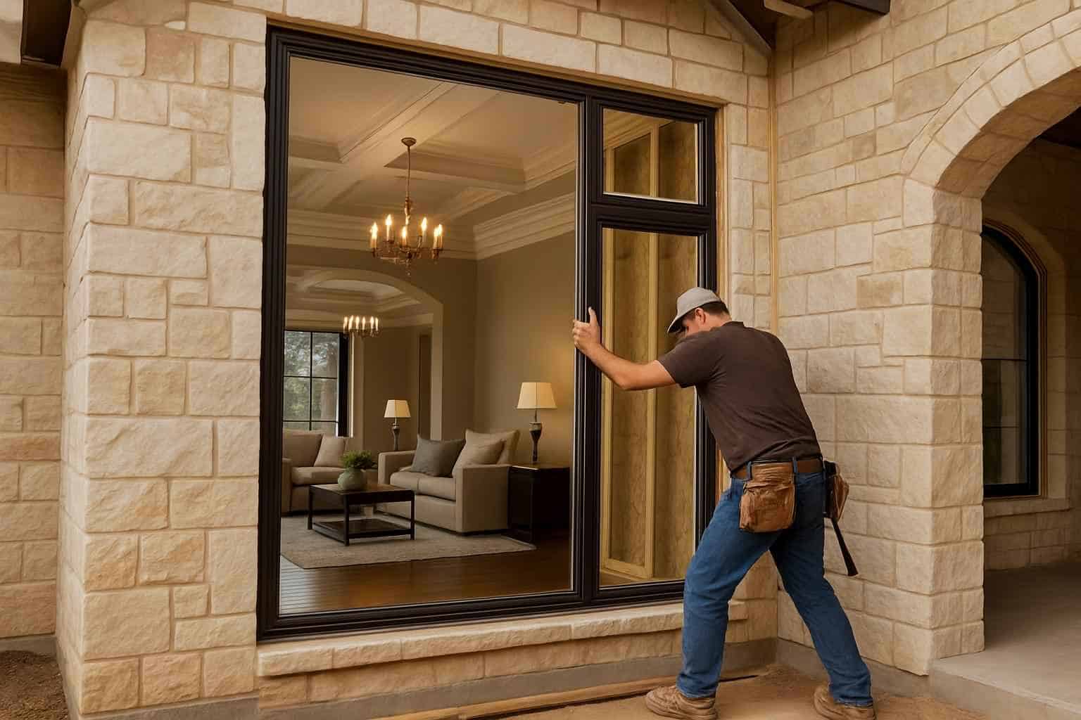 New Construction Window Installation in Harper TX