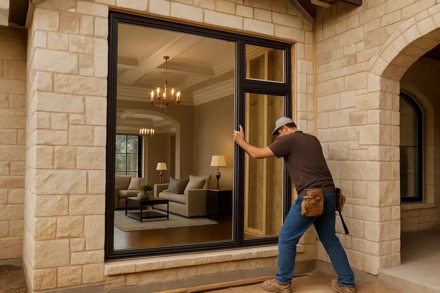 New Construction Window Installation in Harper TX