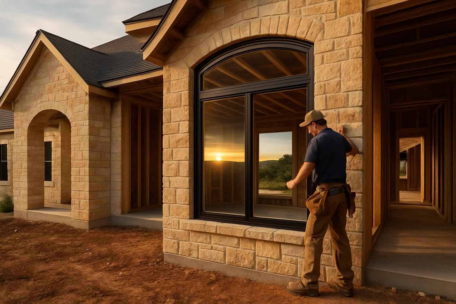 New Construction Window Installation in Kerrville TX
