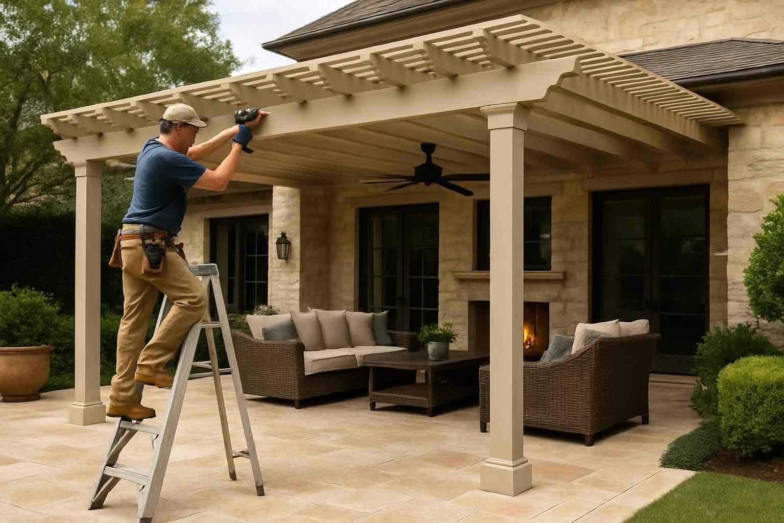 Patio Cover Installation Contractor In Comfort TX Patio Cover Repair Service in Comfort TX