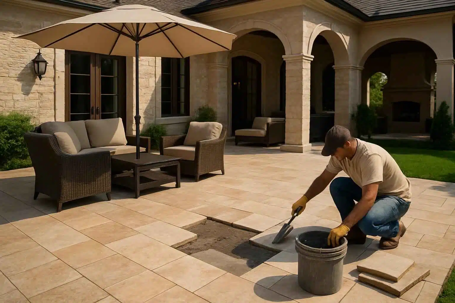 Patio Repair Service in Harper TX